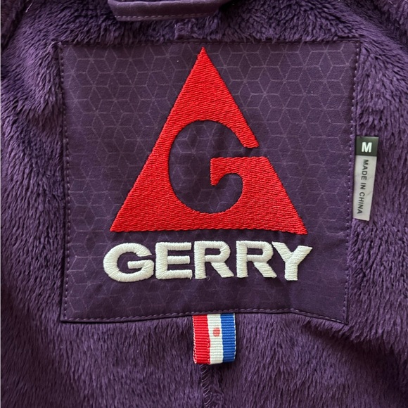 Gerry Outdoors Purple Full Zip Hooded Jacket Size M - Picture 10 of 15